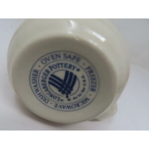 Longaberger Woven Traditions blue Heritage Coffee Cups Mug